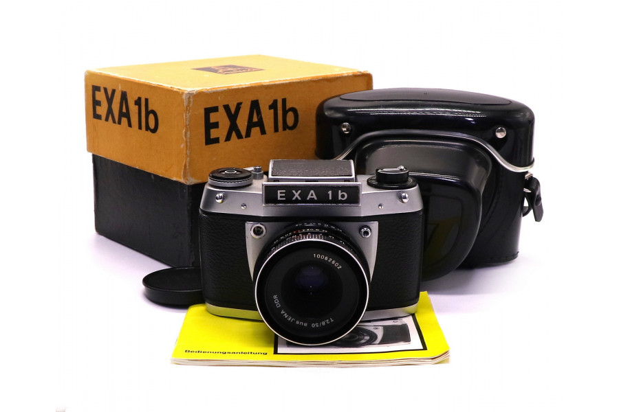 Exa 1b + Tessar 2.8/50 aus JENA DDR в упаковке