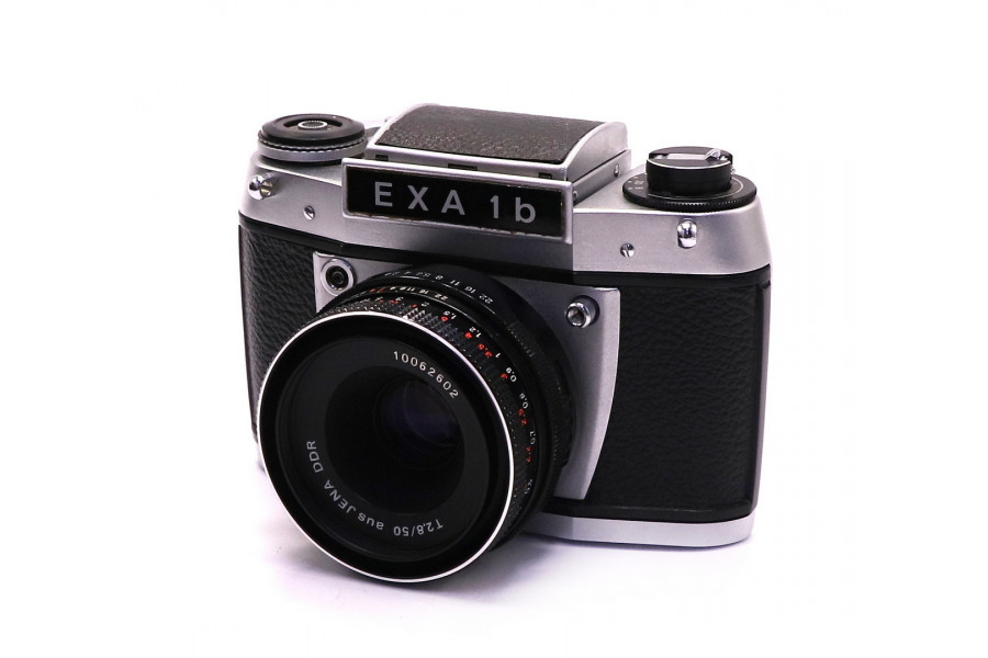 Exa 1b + Tessar 2.8/50 aus JENA DDR в упаковке
