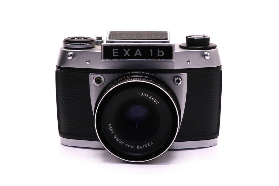 Exa 1b + Tessar 2.8/50 aus JENA DDR в упаковке