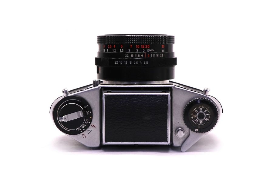 Exa 1b + Tessar 2.8/50 aus JENA DDR в упаковке