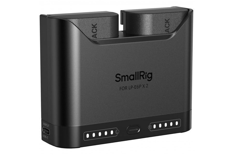 Зарядное устройство + 2 аккумулятора LP-E6P SmallRig 5485