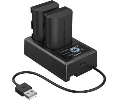 Зарядное устройство + 2 аккумулятора LP-E6P SmallRig 5409
