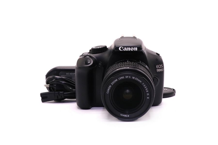 Фотокамера Canon EOS 1100D kit (пробег 44505 кадров)