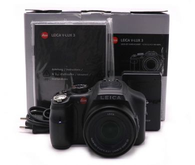 Компактная фотокамера Leica V-Lux 3 в упаковке
