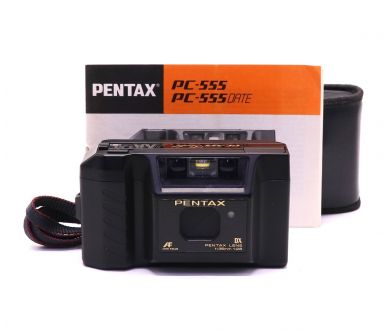 Компактная пленочная фотокамера Pentax PC-555 Gold