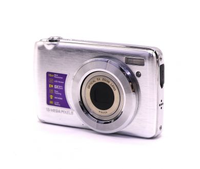 Цифровая компактная фотокамера 15mp silver