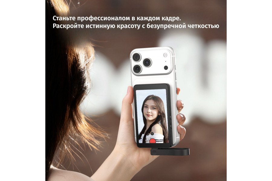 Монитор 4K для селфи и влога Ulanzi VM1 MagSafe 60 FPS