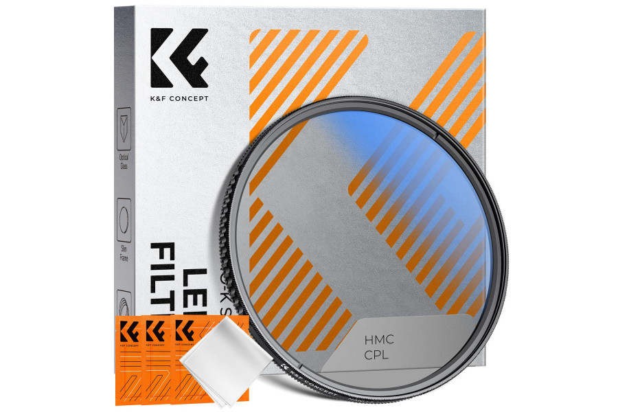 Светофильтр K&F Concept Nano-Klear HMC CPL 82mm