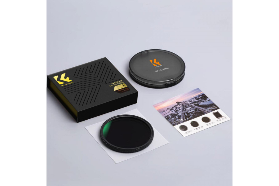 Светофильтр K&F Concept Nano-X ND2-32 (1-5 Stop) 55mm