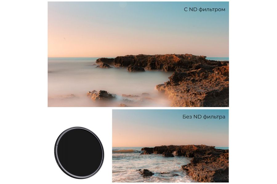 Светофильтр K&F Concept NANO-K ND2-400 HMC 37mm