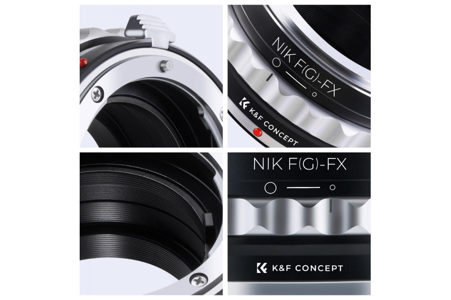 Переходник Nikon G - Fujifilm FX K&F Concept KF06.109