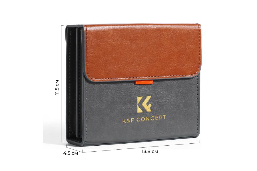 Чехол для светофильтров из экокожи K&F Concept KF13.106