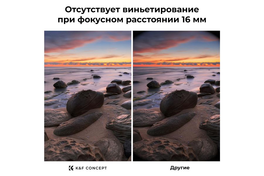 Светофильтр K&F Concept NANO-B ND2-ND400 82mm