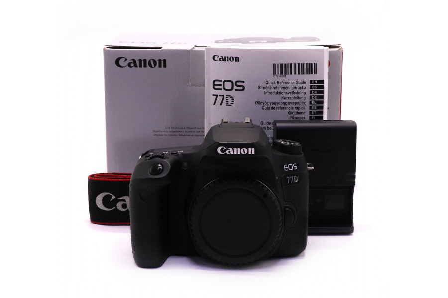 Canon EOS 77D body в упаковке (пробег 60205 кадров)