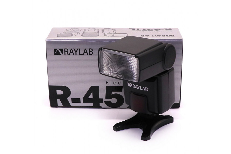 Фотовспышка накамерная Raylab R-45TTL-C в упаковке