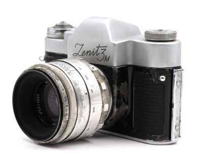 Фотоаппарат Зенит 3М + Гелиос-44 13 лепестков kit