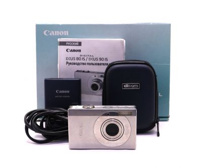 Фотоаппарат Canon Digital IXUS 90 IS в упаковке