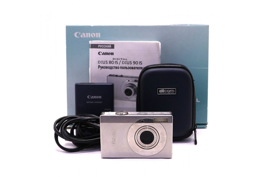 Фотоаппарат Canon Digital IXUS 90 IS в упаковке