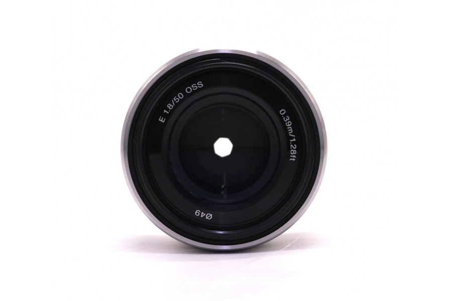 Объектив Sony 50mm f/1.8 OSS (SEL-50F18) silver