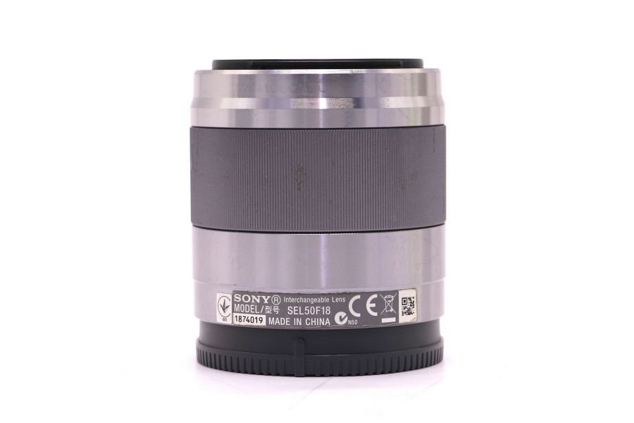 Объектив Sony 50mm f/1.8 OSS (SEL-50F18) silver