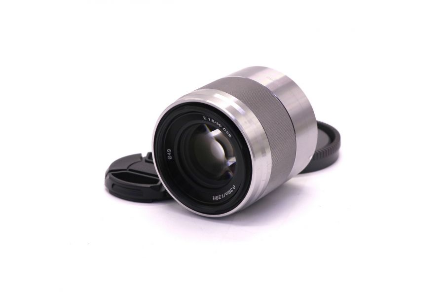 Объектив Sony 50mm f/1.8 OSS (SEL-50F18) silver