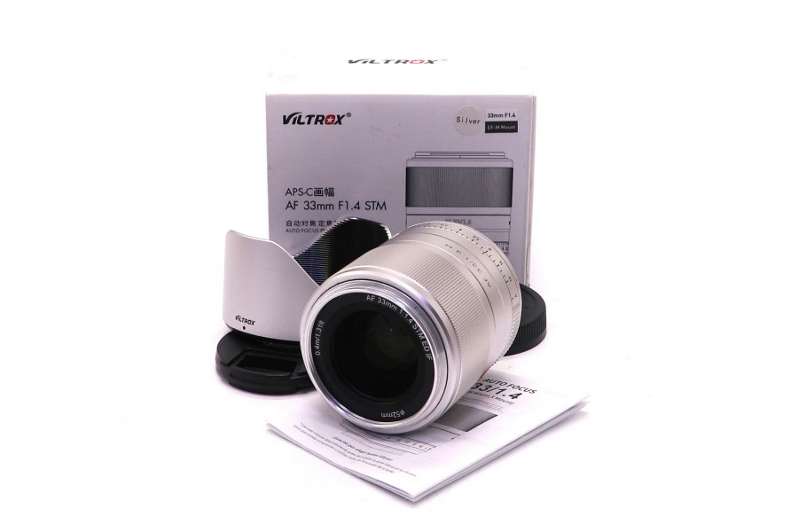 Viltrox AF 33mm f/1.4 STM ED IF в упаковке
