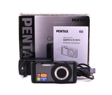 Цифровая фотокамера Pentax Optio LS465 в упаковке