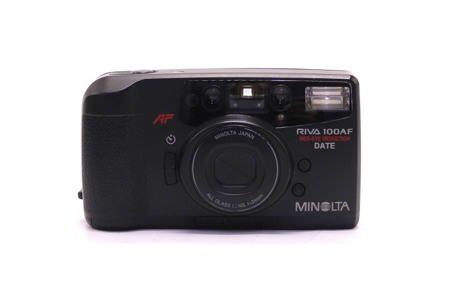 Плёночная камера Minolta Riva 100 AF Date в упаковке