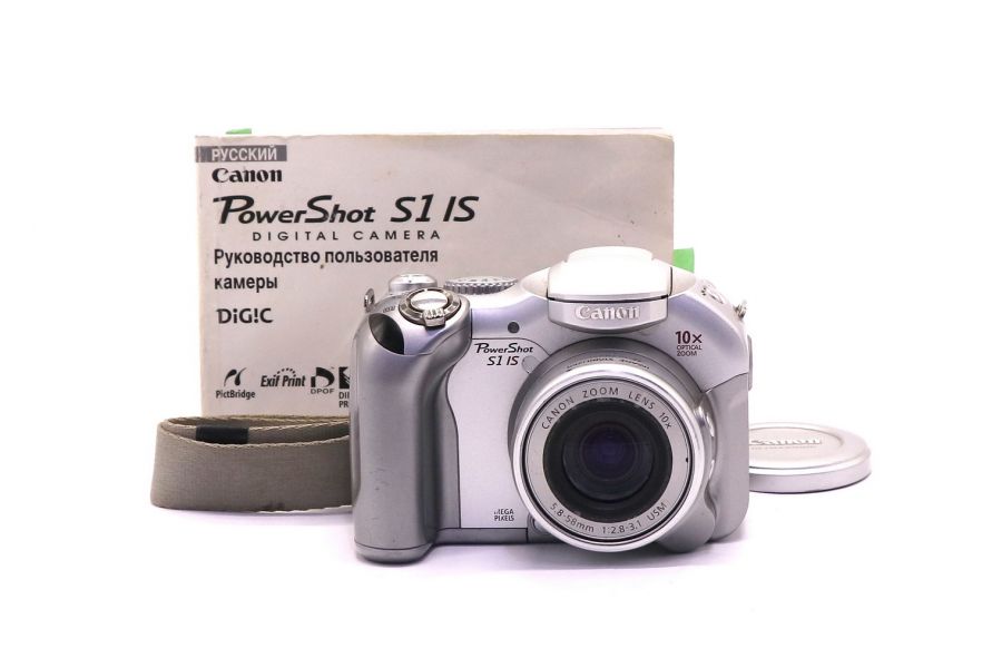 Цифровой фотоаппарат Canon PowerShot S1 IS