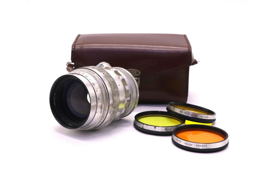 Мануальный объектив Гелиос-40 1.5/85 (СССР, 1966г)