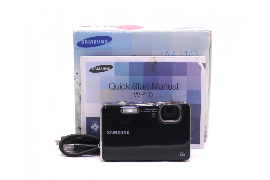 Цифровой фотоаппарат Samsung WP10 в упаковке