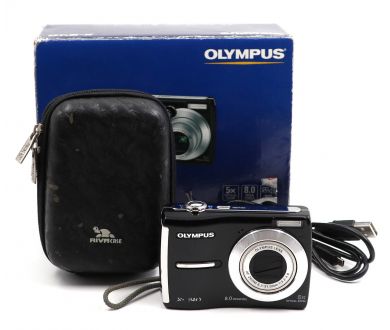 Компактная фотокамера Olympus X-840 в упаковке