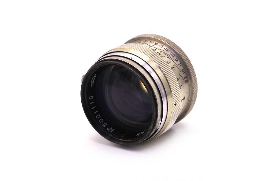 Юпитер-3 1.5/5см П silver М39 ранний 1950г