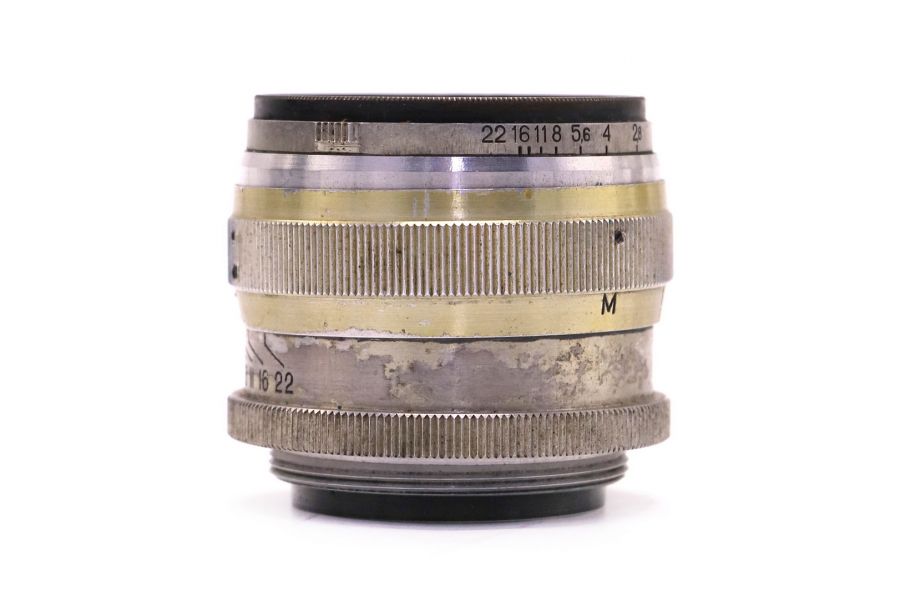 Юпитер-3 1.5/5см П silver М39 ранний 1950г