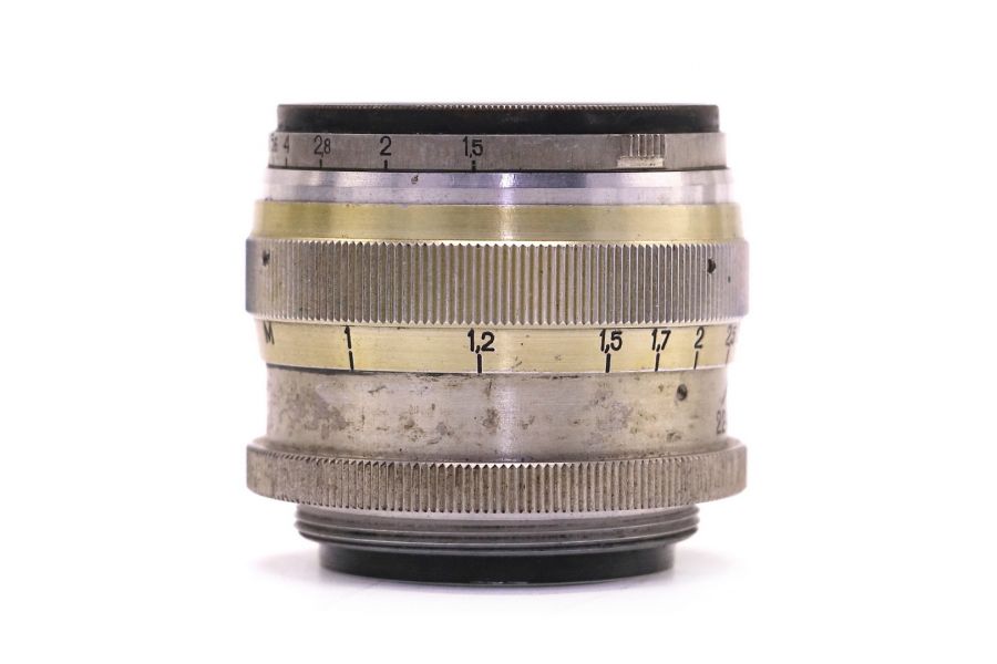 Юпитер-3 1.5/5см П silver М39 ранний 1950г