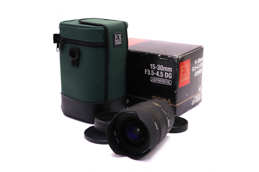 Sigma AF 15-30mm f/3.5-4.5 EX DG Aspherical for Canon в упаковке