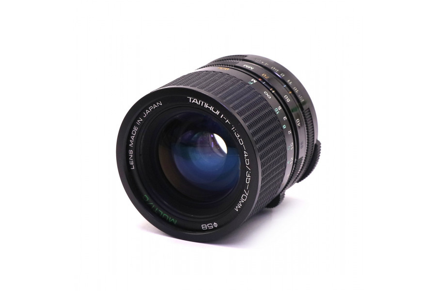 Объектив Tamron-F 35-70mm f/3.5-4.5 M42 в упаковке