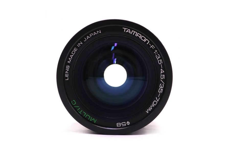 Объектив Tamron-F 35-70mm f/3.5-4.5 M42 в упаковке