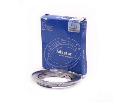 Переходник Praktica B (PB) - Canon EOS / EF с чипом в упаковке