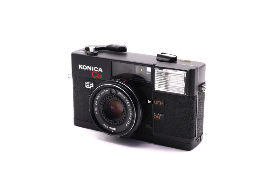 Компактный плёночный фотоаппарат Konica C35 EF
