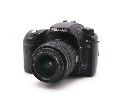 Фотоаппарат Pentax K10D kit (пробег 6605 кадров)