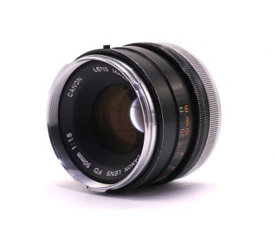 Мануальный объектив Canon FD 50mm f/1.8 (Япония)