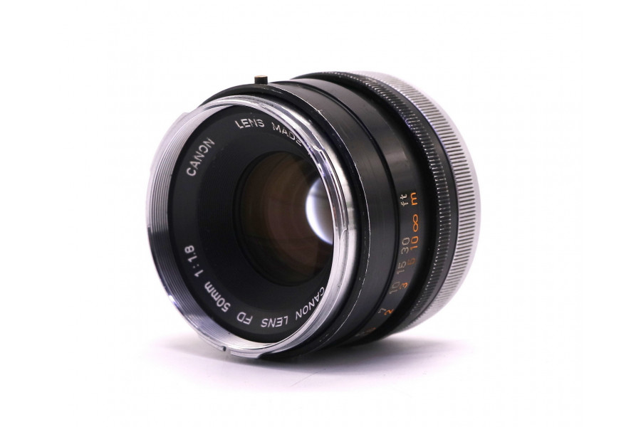 Мануальный объектив Canon FD 50mm f/1.8 (Япония)
