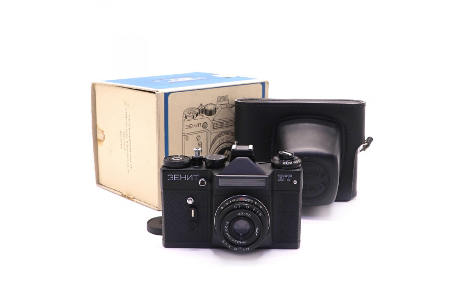 Камера Зенит ЕТ black + Индустар-50-2 kit box