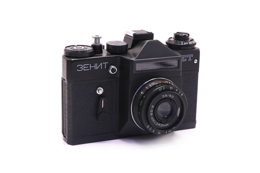Камера Зенит ЕТ black + Индустар-50-2 kit box