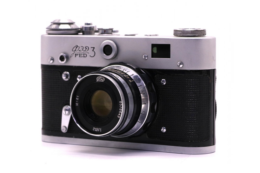 Фотоаппарат Фэд 3 + Индустар-61 в упаковке