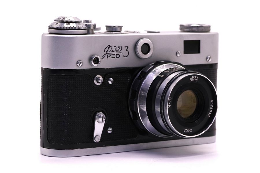 Фотоаппарат Фэд 3 + Индустар-61 в упаковке