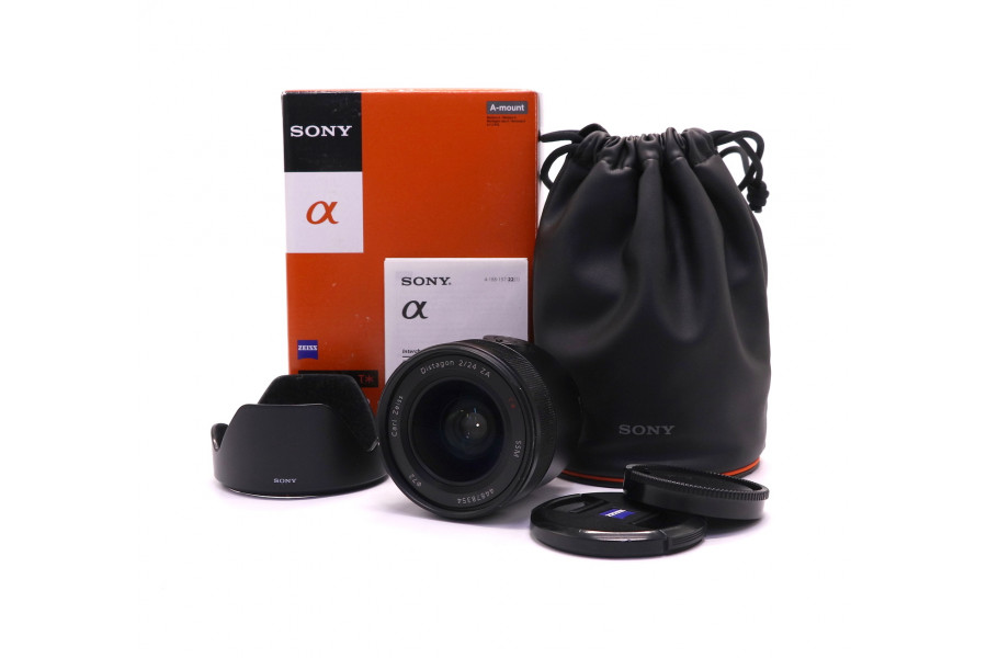 Sony Carl Zeiss Distagon T* 24mm f/2.0 ZA SSM (SAL-24F20Z) в упаковке
