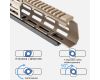 Быстросъемная пластина WEYLLAN MK240 M-LOK на систему Arca-Swiss
