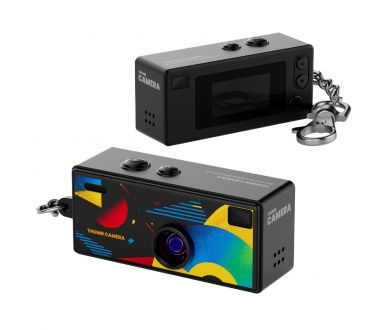 Ретро фотоппарат G6 Thumb camera 1080P HD Черный